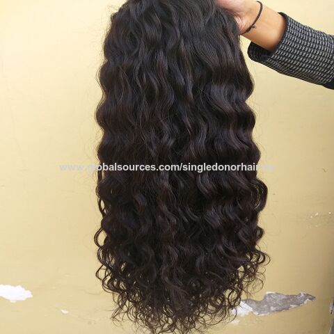 100 Virgin Human Hair Raw Cambodian Temple Deep Wave Full Lace Wig Transparent Lace Free Part Wig Buy India Wholesale Raw Deep Wave Full Lace Wig 214 Globalsources