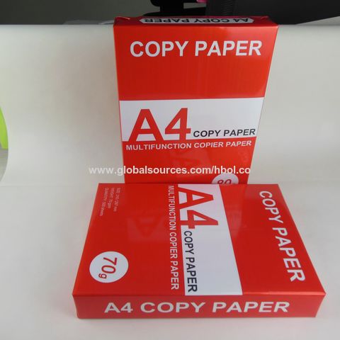 Buy Wholesale China Hot Sale White Color A4 Double Side Printing Paper ...