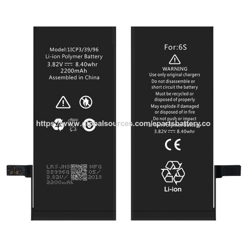 Batterie Haute Capacité A2595 A2782 TAYUZH Batería De 3000 MAh Para IPhone SE (2022 3ª Generación) De Alta Capacidad Batterie Lithium Polymère