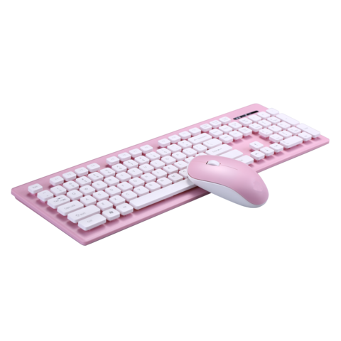 Buy Wholesale China Wireless Keyboard And Mouse Combo Colorful ...