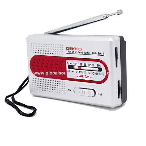 Buy Wholesale China Mini Portable Radio With Stereo Earphone Super