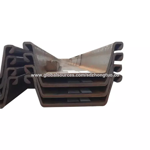 Grade 355 Hot/cold Rolled Z500 -700 Metal Steel Profile U Shape/z Shape Sheet Pile With Manufacture Price Q235 Q345 Q345b S275 S35  $455 - Wholesale China Sheet Steel Pile at Factory Prices from Shandong Zhongtuo New Material Group Co., Ltd. | Globalsources.com