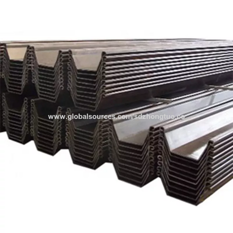 Factory Direct High Quality China Wholesale Best Selling Good Quality Hot Rolled Sy295 U Type Steel Sheet Pile  $455 from Shandong Zhongtuo New Material Group Co., Ltd. | Globalsources.com