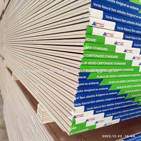 High strength gesso gypsum board for wall