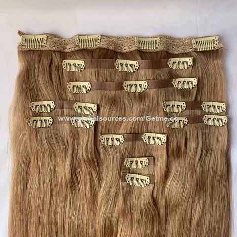 Straight Brown Color Customized Thread Knotted Tied Hair Extensions Human  Virgin Remy Hair - China Human Hair Extension and Remy Hair price
