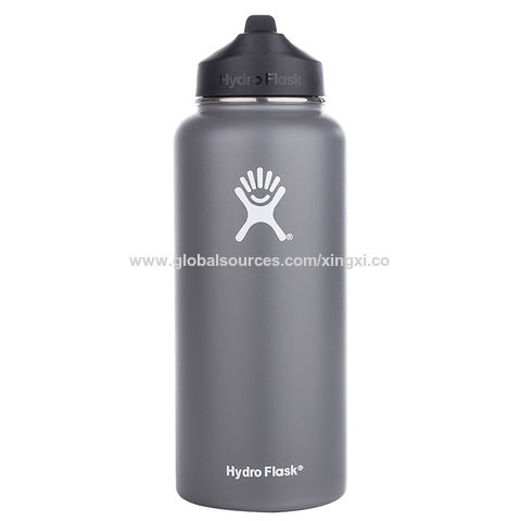 Stainless Steel Bottle Aqua Flask Double Wall Thermos Insulated Drink ...