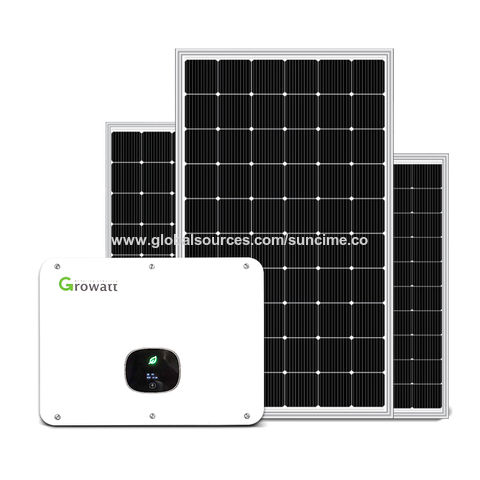 Buy Wholesale China Growatt Whole Set Mod10ktl-xh 5kw 6kw 10kw On Grid ...