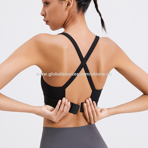 Newest Design Yoga Bras Running Quick Drying High Impact Wireless  Supportive Ribbed Sports Bra - China Sports Wear and Yoga Wear price