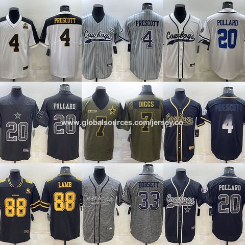 Wholesale Men's Dallas Dropshipping Cowboys Trevon Diggs Throwback