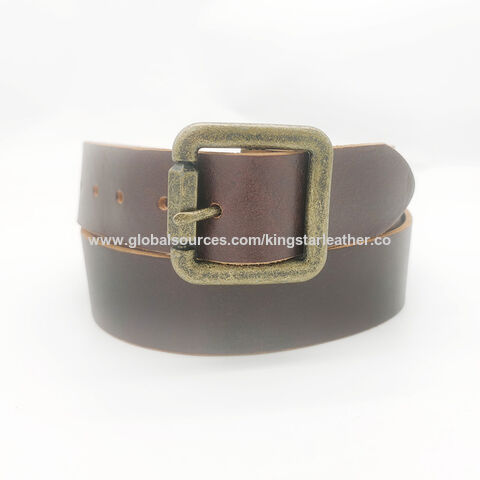 1pc Men's Pu Leather Automatic Buckle Belt, Suitable For Casual