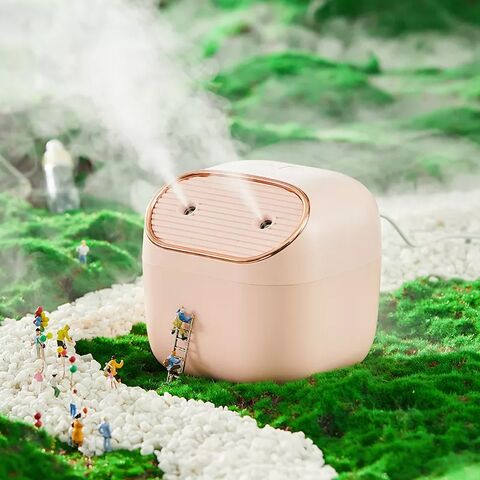 Humidificador Ultrasónico Portátil Amazon Top, Mini Humidificador de Niebla Fina, Recargable por USB, Doble Spray H2O para Ambientes Secos - Ideal para Oficinas y Hogares for sale at factory direct price