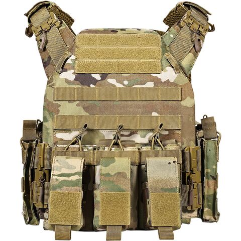 ACEXIER Gilet Tactique Militaire Modulaire, Molle Léger à