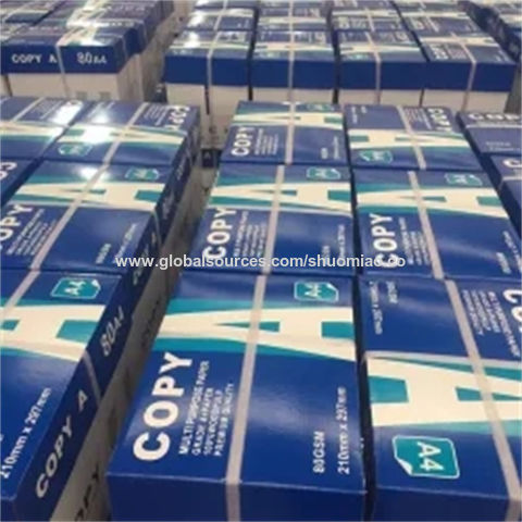 Buy Wholesale China The Latest Copy Paper Photocopy Paper A4 80gsm & A4 ...