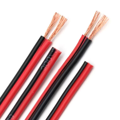 Buy Wholesale China Red And Black Wire Pure Copper 2 Core Cable ...