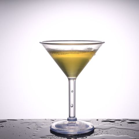 Copo de Cocktail Transparente em Acrílico PC Glass 180ml