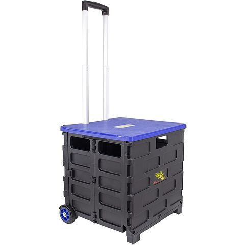 Buy China Wholesale Collapsible Rolling Crate On Wheels For