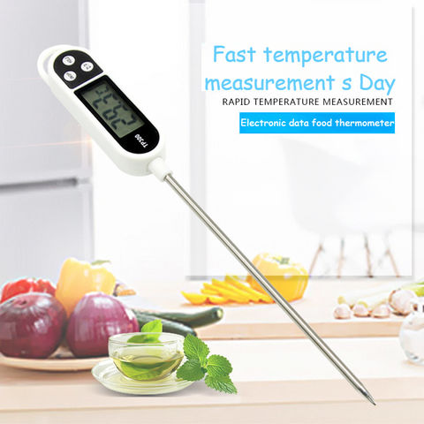 Digitales Lebensmittelthermometer für Küche, Kochen, Grillen, Sonde, elektronischer Ofen, Fleisch-, Wasser-, Milch-Sensor, Messgeräte, Messwerkzeuge, Thermometer for sale at factory direct price
