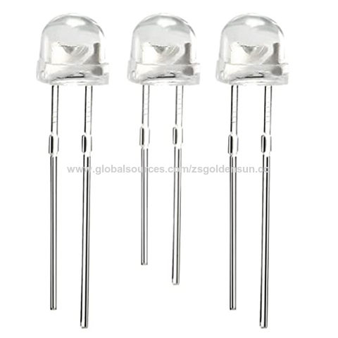 Fornecedor Ótimo Preço 5mm LED Diodo Emissor de Luz Redondo Cores Sortidas Branco/Vermelho/Amarelo/Verde/Azul - Venda por grosso de LEDs de alta qualidade for sale at factory direct price