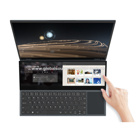 Laptop Gaming Dual 2023, LCD de 16 polegadas, Tela Touchscreen de 14 polegadas, 64GB RAM, SSD PCIE de 4TB, Windows 11 Pro