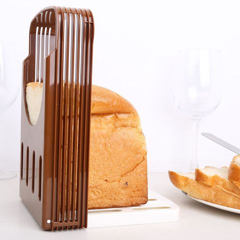 Buy Wholesale China 4 Thickness Adjustable Loaf Cutter Machine Foldable  Bread Toast Bagels Bread Slicer & Bread Slicer at USD 1.02