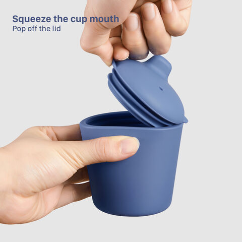 Catii Sippy Cups for Baby 6 Months+ Silicone Sippy Cups Leak Proof