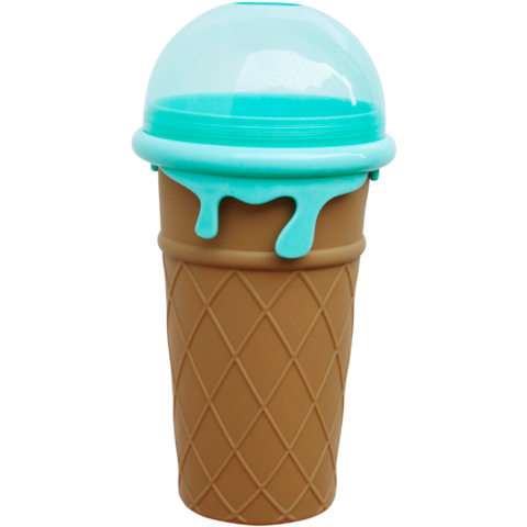 New 500ml Slushy Maker Frozen Magic Squeeze Cup Cooling Maker Cup Freeze Mug Milkshake , Portable Squeeze Ice Cup for sale at factory direct price