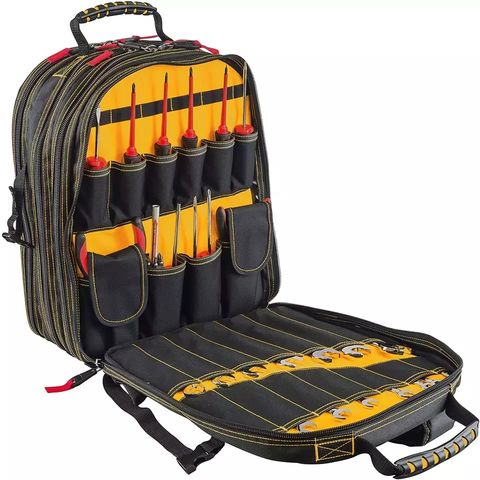 Tool Backpack Supplier Heavy Duty Electrician Housekeeping Trolly Tote Tool  Bag - China Tool Bag and Tool Backpack price