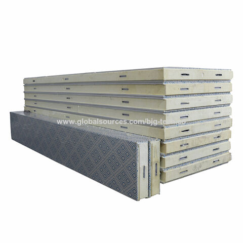 Paneles Sándwich de PU de 180 mm de Venta Caliente para Cámaras Frigoríficas+Fuerte resistencia a la intemperie, anti-envejecimiento, larga vida útil.