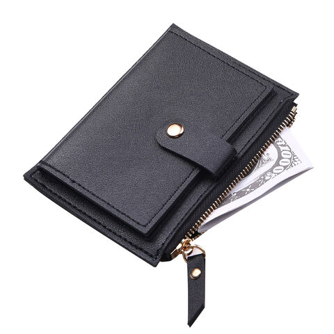 Buy Wholesale China Wholesale Women's Casual Simple Multi-card Wallet Pu Card  Holder Bag Student Coin Purse & Card Holder at USD 2.01 | Global Sources