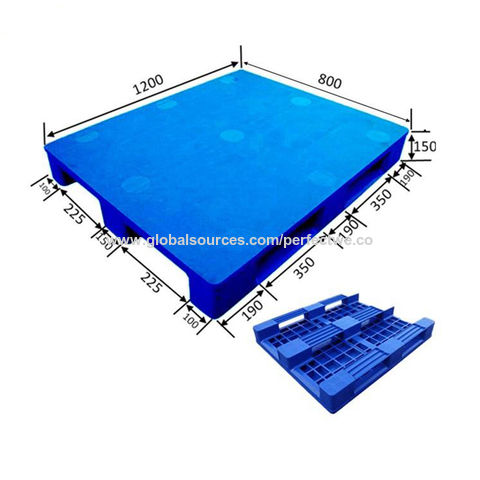Buy Wholesale China Plastic Pallet Single Faced Euro Standard Size