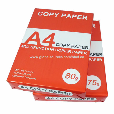 Buy Wholesale China A4 Printing Paper A4 Copy Paper From China Factory ...