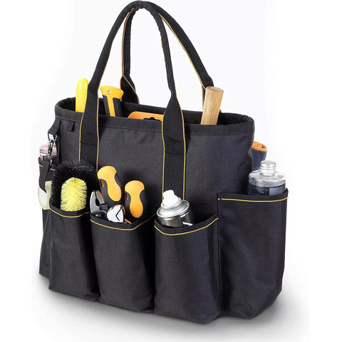 Buy Wholesale China Garden Tool Organizer Bag Storage Housekeeping Cleaning  Caddy Bag Custom Heavy Duty Canvas Large Tote Kits Bags & Tools Bag at USD  4.5