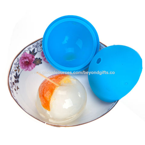 1Pcs With 4 Small Cavities Silicone Oval Ice Cream Mold Easy Disengage  Resuable Diy Juice Chocolate