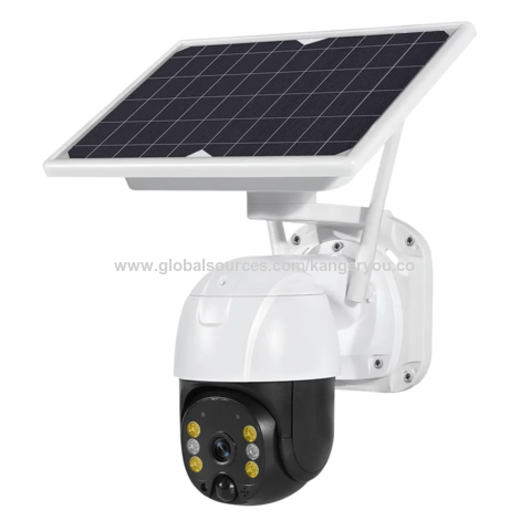 5G 1080P Solar Powered Battery Camera Wireless Outdoor Security Camera  System HD