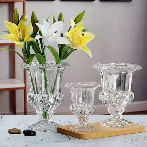 Buy Wholesale China European Transparent Roman Wind Lamp Vase Lace Photo Inspiration