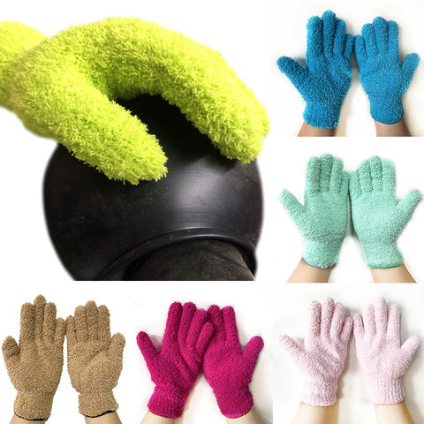 Magic Silicone Gloves Scrubbing Gloves for Dishes, Dishwashing Gloves With  Scrubbers, Dish Gloves for Kitchen, Car Wash, and Pet Care Guantes Para