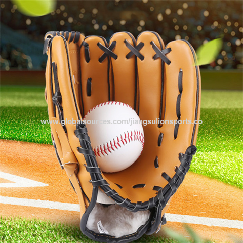 OEM Custom Logo PU Leather Youth Softball Baseball Training Glove