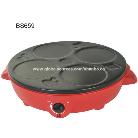 Crêpière Électrique Antiadhésive de Fabrication, Machine Électrique à Pancakes, Plaque de Cuisson Électrique pour Crêpes for sale at factory direct price