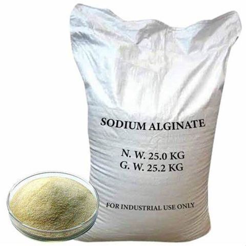 Poudre d'alginate de sodium de qualité alimentaire avec prix de