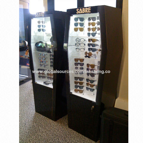 Sunglasses Floor Display with Lights - Wholesale Sunglasses Displays,  Retail Optical Display Furniture Sup… | Sunglasses display, Eyewear display,  Display furniture