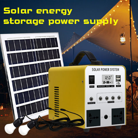 Compre Estación De Energía Solar Portátil 500w Generador De