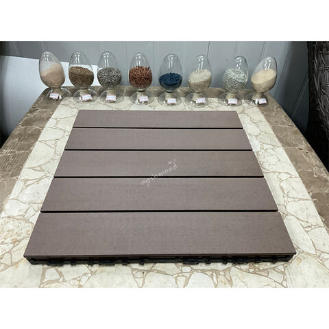 Durable DIY Tile with Interlocking Plastic Base Interlocking Non-Slip  Outdoor Tiles - China WPC DIY, WPC Board