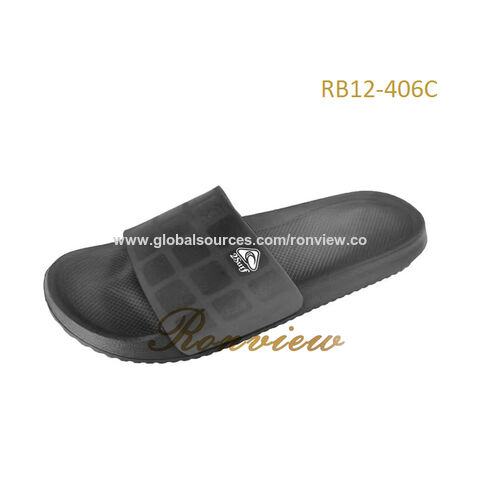Sandalias de goma ODM para hombre, para playa, uso diario al aire libre, antideslizantes y de secado rápido for sale at factory direct price