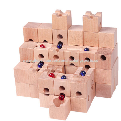 Buy China Wholesale Wooden Toys, Ball Bearings Track Marble Toy Building  Block Assembly For Kids, From Factory With Cheap Price, Oem Or Odm Products  & Wooden Toys $9.2
