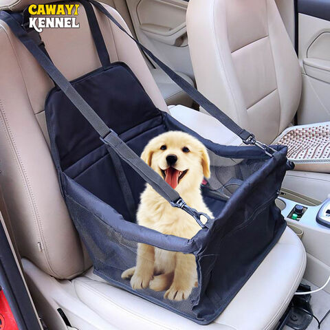 CAWAYI KENNEL Penutup Jok Mobil Anjing Perjalanan, Tempat Tidur Gantung Lipat, Tas Pembawa Hewan Peliharaan untuk Kucing Anjing - transportin perro autostoel hond for sale at factory direct price