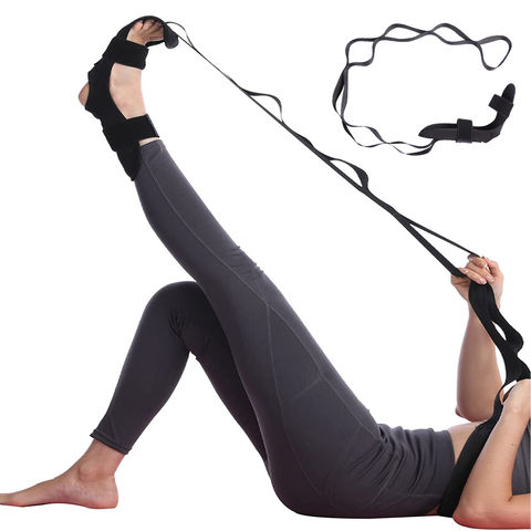 Yoga Stretch Strap, Leg Stretcher Foot Stretching Belt with Loops