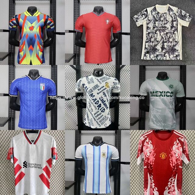 Wholesale Thailand Quality 2024 Football Club Player Fan Version