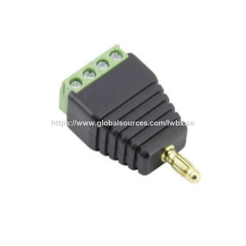 Buy Wholesale China 4.0mm Banana Plug Terminal Adapter, Solderless & 4 ...