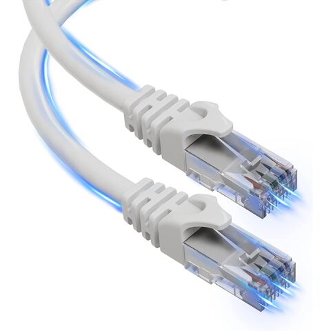 2 Pack] 5- FT RJ11 / RJ12 Cable - Heavy Duty RJ12 / RJ11 Data Cable for  Cash Register Drawer, Telephone, Modem, Fax, Printers, and More - 6-Pins  High-Speed Extension Drawer Cable