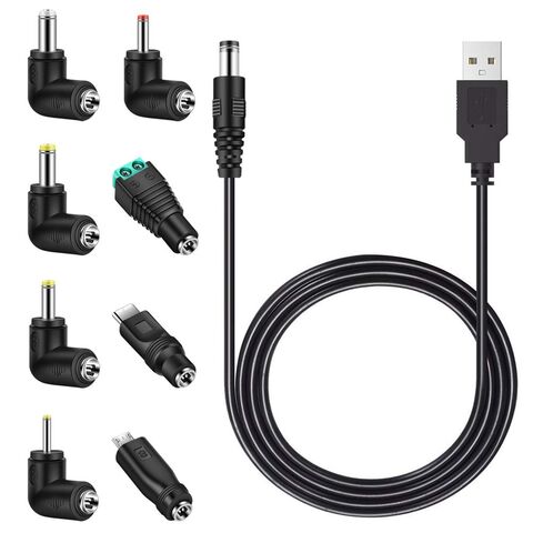 Input: 12V-24V, Output: 5V 1A Car Power Adapter with DC 2.5mm x 0.7mm 3.5M  cable